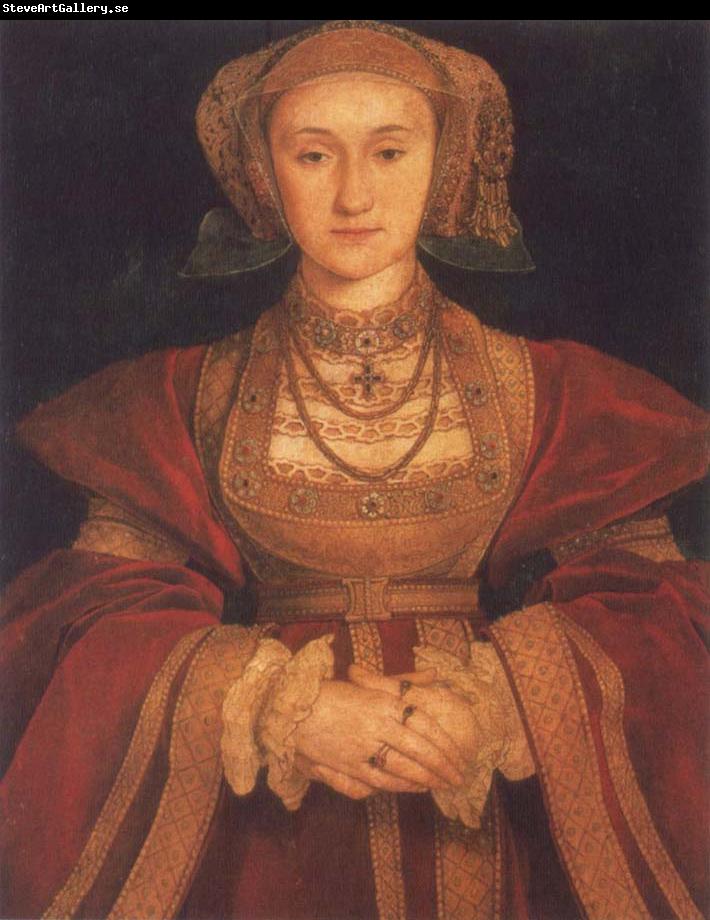 Hans holbein the younger Portrait of Anne of Clevers,Queen of England